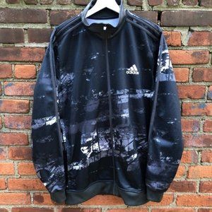 Adidas Athletic Zip up Sweater